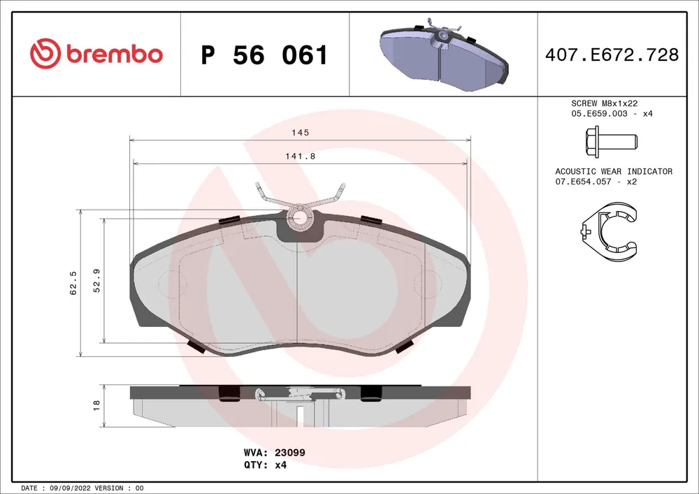 KLOCKI HAM. PRZEDNIE RENAULT TRAFIC 01- | Produkt ceniony przez klientów