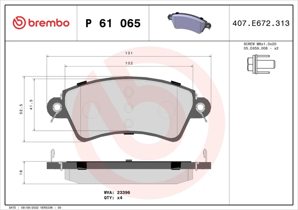 KLOCKI HAM. PRZEDNIE CITROEN XSARA 97-00 2,0HDI - Wyprzedaż