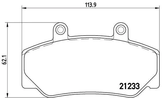 W sprzedaży - KLOCKI HAM. PRZEDNIE VOLVO 740-960 87-93