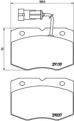 Jeszcze taniej - KLOCKI HAM. PRZEDNIE IVECO DAILY 96-99 Z CZUJ.