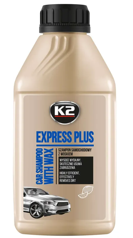 Sprawdzony produkt | EXPRESS PLUS 0,5 EXTRA WYDAJNY SZAMPON Z WOSKIEM CARNAUBA