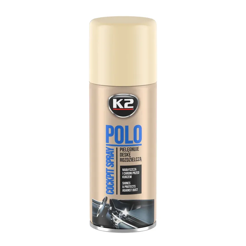 Końcówka serii | POLO COCKPIT 400 SPRAY MIX NABŁYSZCZA I CHRONI DESKĘ ROZDZIELCZĄ NANO