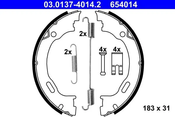 SZCZĘKI HAM. MERCEDES W163 ML-KLASA 98-05 - Skorzystaj z oferty