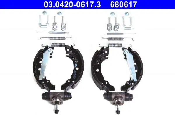 Nowość w asortymencie - ZESTAW SZCZĘK HAM.+ CYLINDERKI + SPRĘŻ. SEAT VW