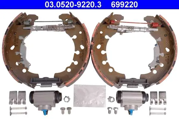 SZCZĘKI HAM. TOP KIT FIAT GRANDE PUNTO 05-07 | Profesjonalna jakość