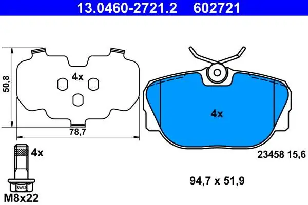 Niska cena - KLOCKI HAM. LANDROVER DISCOVERY II 98-04 TYŁ
