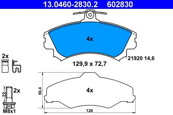 KLOCKI HAM. VOLVO S40,V40 95-97 - Top produkt