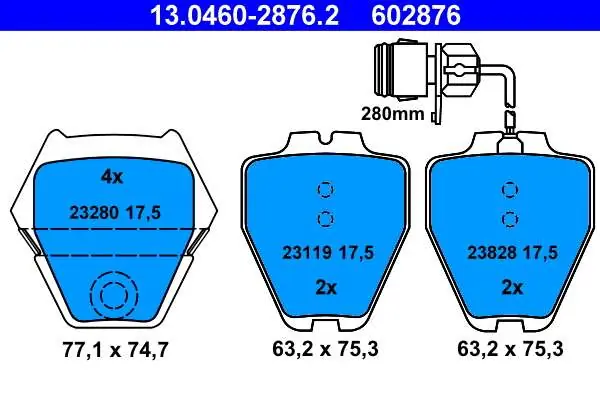 Szybka dostawa - KLOCKI HAM. AUDI A8 2,5-4,2 98-02
