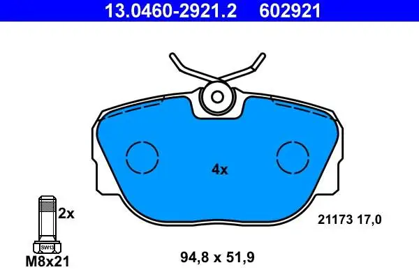 Hit cenowy | KLOCKI HAM. BMW 3 E30 82-93