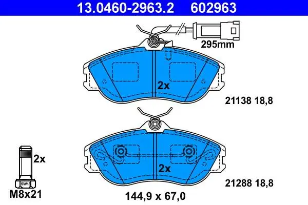 Na stanie | KLOCKI HAM. AUDI 100,200 -90