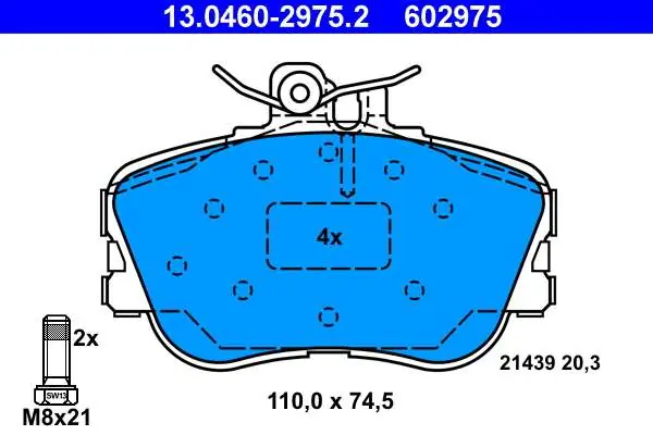 KLOCKI HAM. MERCEDES W202 C-KLASA 93-00 | Oferta