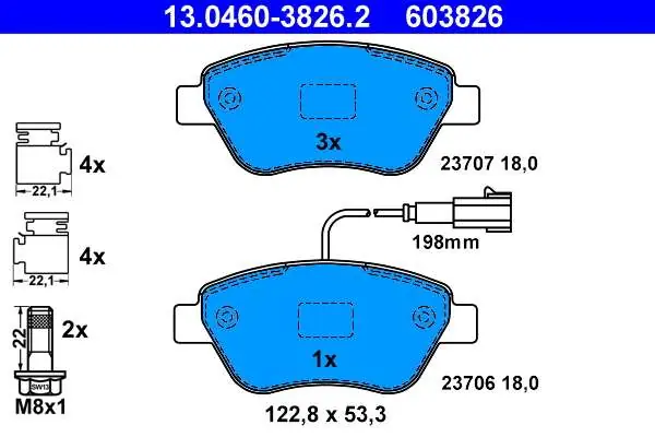 KLOCKI HAM. FIAT GRANDE PUNTO 05- | Okazja cenowa
