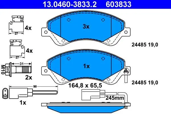 Premium - KLOCKI HAM. FORD TRANSIT 06-