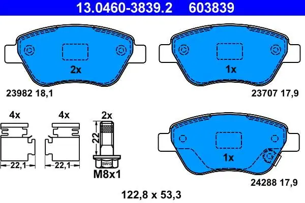 KLOCKI HAM. OPEL CORSA D 06- | Promocja