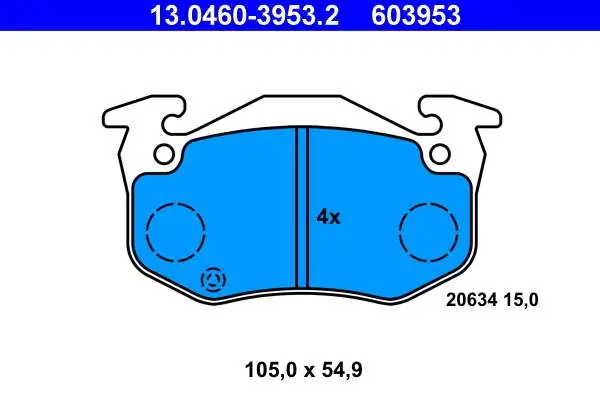 KLOCKI HAM. RENAULT TWINGO 93-98 | Cena po obniżce