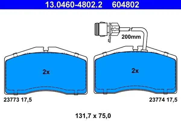 KLOCKI HAM. AUDI S8 4,2 99-02 Z CZUJ. | Ostatnie egzemplarze
