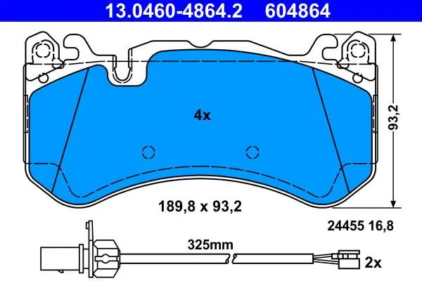Ulubieniec klientów - KLOCKI HAM. AUDI A6 RS6 08-10 PRZÓD