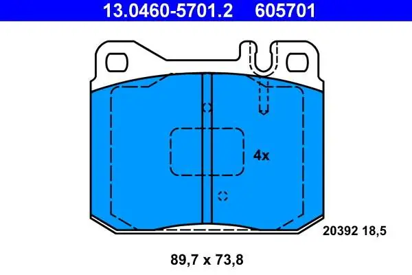 Oferta dnia | KLOCKI HAM. VW LT 28-55 75-96