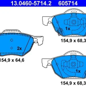 Bardzo popularny produkt - KLOCKI HAM. HONDA ACCORD 03-08 Z CZUJ.