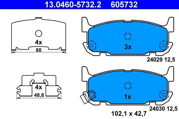 Top produkt - KLOCKI HAM. MAZDA MX5 00-05 TYŁ