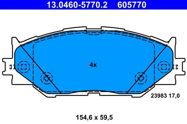 KLOCKI HAM. LEXUS IS220D 05- | Skorzystaj z oferty