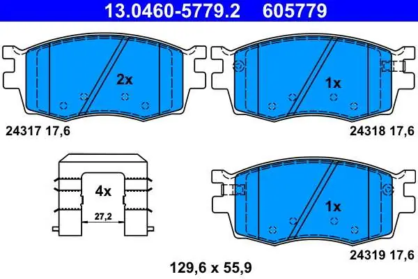 Bezpośrednio od producenta | KLOCKI HAM. KIA RIO II 05-
