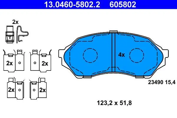 KLOCKI HAM. MAZDA 323 98-03 - Zamów online