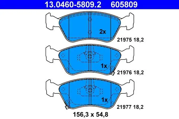 Oszczędź teraz - KLOCKI HAM. TOYOTA AVENSIS 97-03