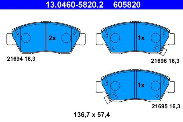 KLOCKI HAM. HONDA CIVIC 94-05 | Klienci polecają