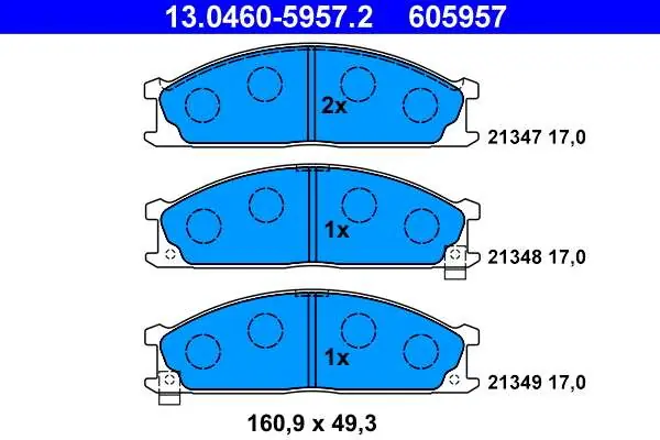 KLOCKI HAM. NISSAN PICK-UP 98- | Hit sprzedaży