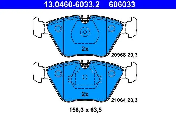 KLOCKI HAM. BMW 5 E34 88-97 - Nowy produkt